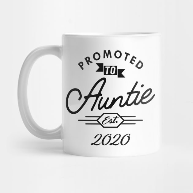 New Auntie - Promoted to auntie est. 2020 by KC Happy Shop